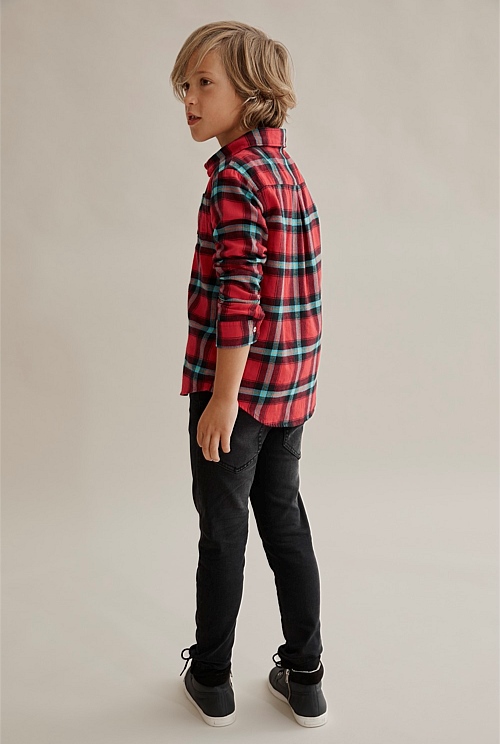 Boys lumberjack shirt hotsell
