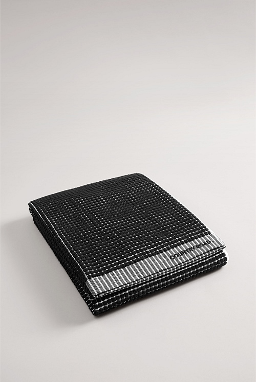 Charcoal Luma Australian Cotton Bath Sheet Towels Mats