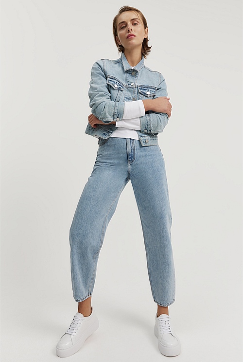 country road oversized denim jacket