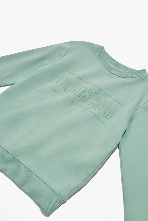 Country road hot sale green jumper