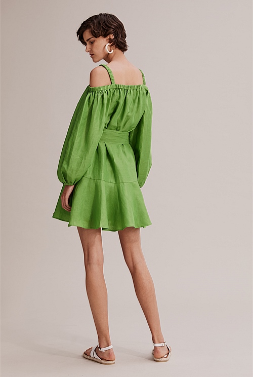 Country road green outlet dress