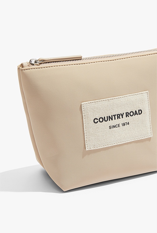 Country road cosmetic bag hot sale