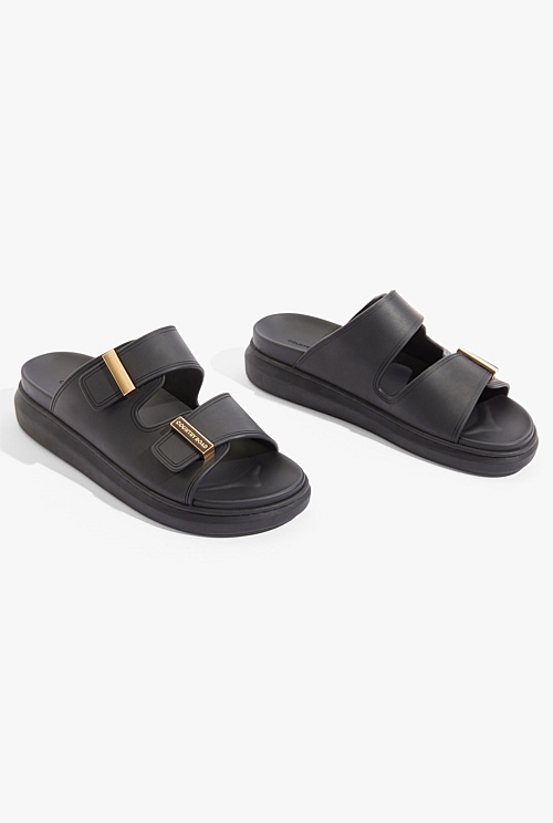 Black Country Road Keeper Sandal Sandals Thongs Country Road
