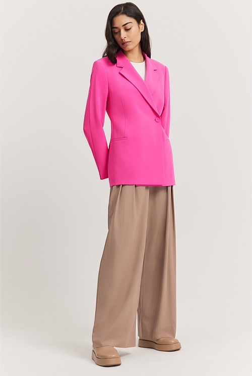 Country road pink blazer store