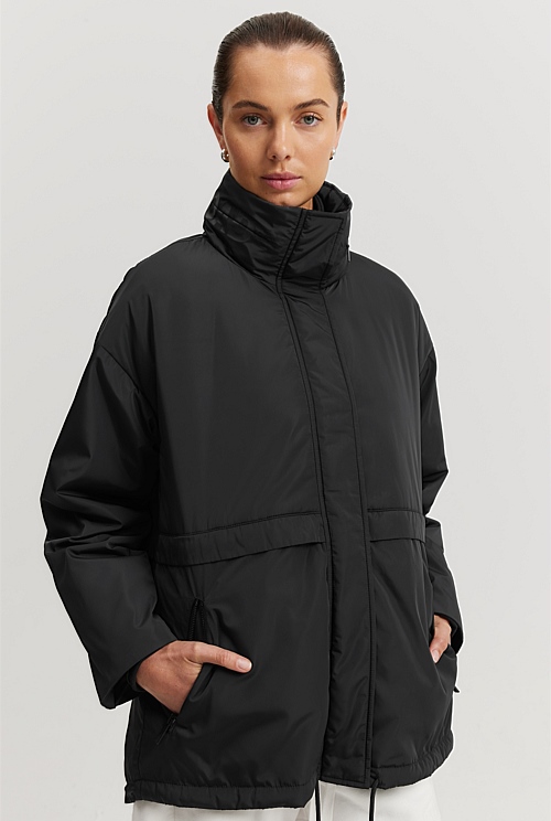 Country road long cheap puffer jacket