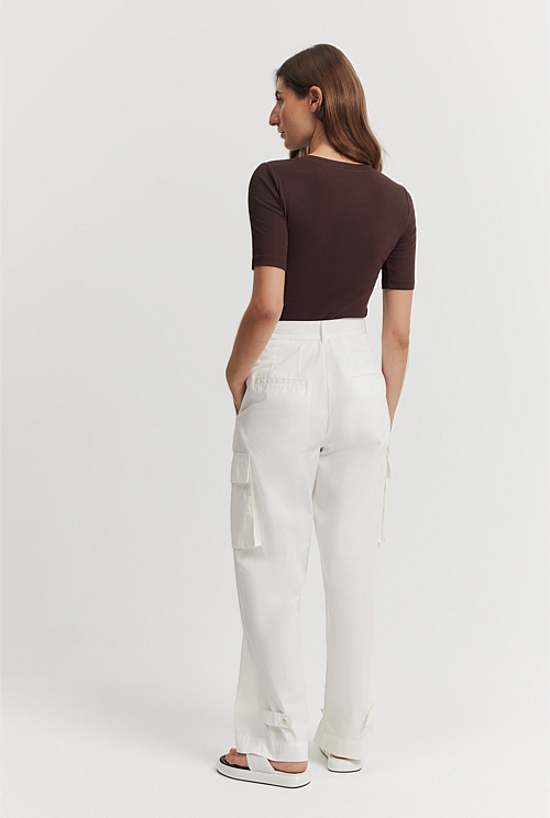 Country road white store pants