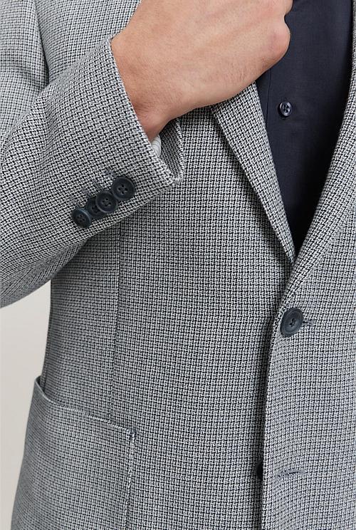 Half deals hand blazer