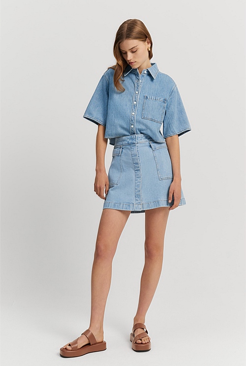 Denim skirts for sale in clearance australia