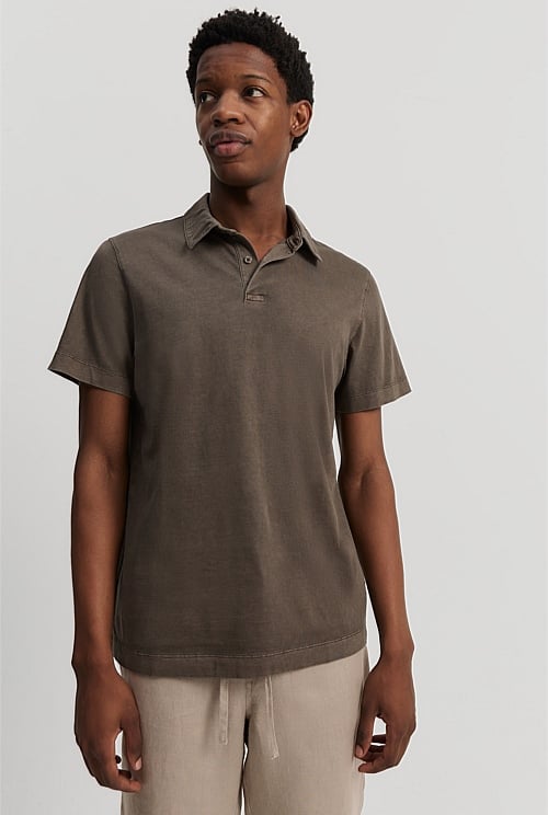 choco brown polo
