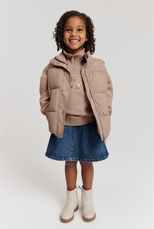 Eloise Tweed Puffer Jacket and Vest – L.Cuppini