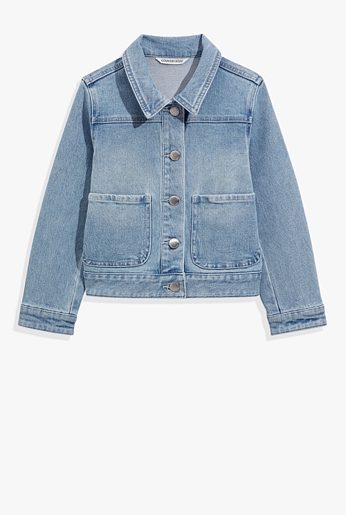 Country road denim jacket sale