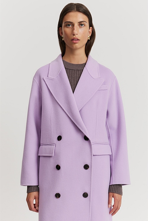 Lilac coat best sale