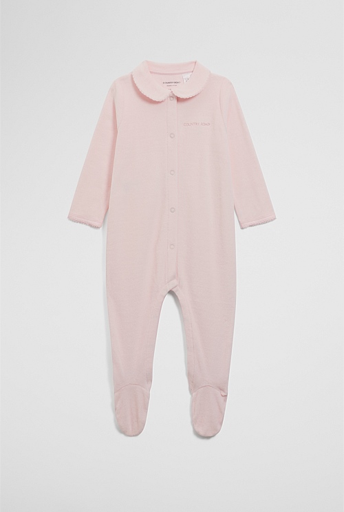Organically Grown Cotton Blend Solid Rib Legging