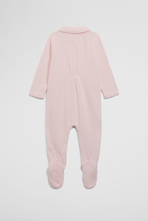 Organically Grown Cotton Blend Solid Rib Legging