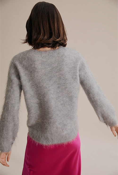 Country road 2025 brushed fluffy sweater