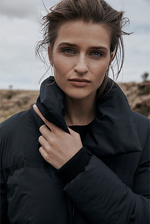 Country road outlet longline puffer