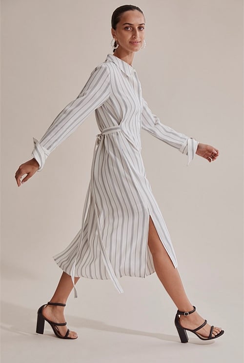 Country road stripe clearance dress