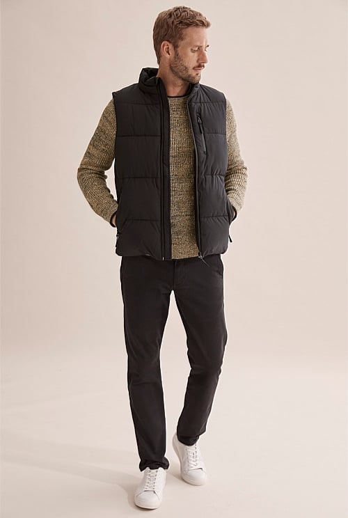 Mens puffer best sale vest australia