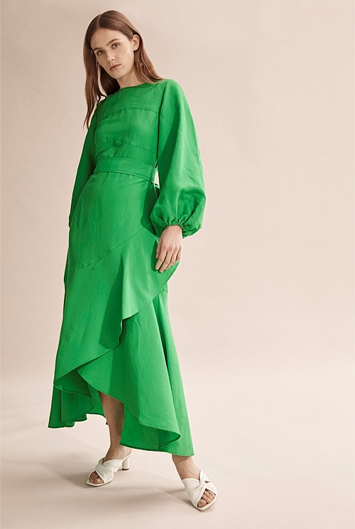 Country road 2025 green dress