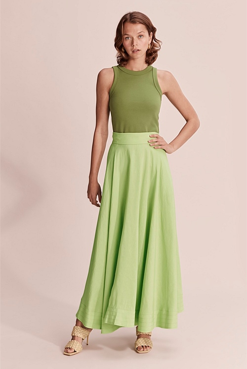 Country road 2024 maxi skirt